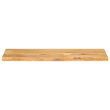 vidaXL Tafelblad met natuurlijke rand 110x20x2,5 cm massief mangohout afbeelding3 - 1