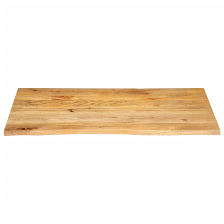 vidaXL Tafelblad met natuurlijke rand 100x60x2,5 cm massief mangohout afbeelding3 - 1