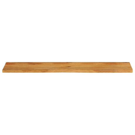 vidaXL Tafelblad met natuurlijke rand 140x30x2,5 cm massief mangohout afbeelding3 - 1