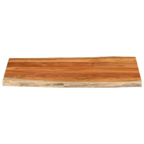 vidaXL Tafelblad rechthoekig natuurlijke rand 110x60x2,5 cm acaciahout afbeelding3 - 1