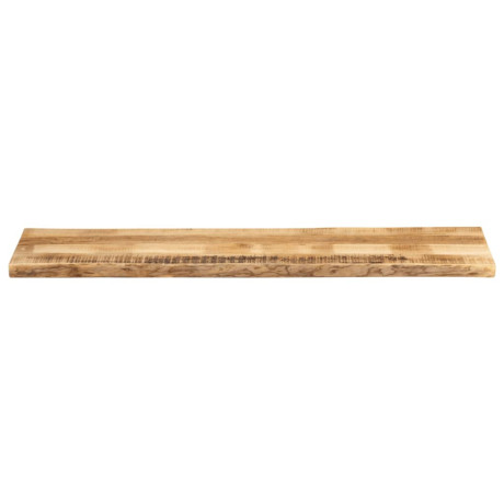 vidaXL Tafelblad met natuurlijke rand 160x40x2,5 cm massief mangohout afbeelding3 - 1