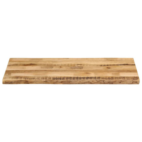 vidaXL Tafelblad met natuurlijke rand 120x60x2,5 cm massief mangohout afbeelding3 - 1