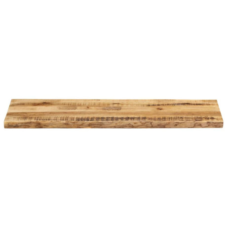vidaXL Tafelblad met natuurlijke rand 110x40x3,8 cm massief mangohout afbeelding3 - 1