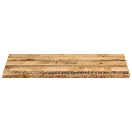 vidaXL Tafelblad met natuurlijke rand 100x60x3,8 cm massief mangohout afbeelding3 - 1