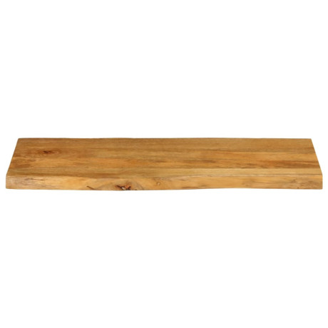 vidaXL Tafelblad met natuurlijke rand 90x40x3,8 cm massief mangohout afbeelding3 - 1