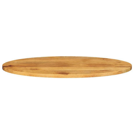 vidaXL Tafelblad ovaal 140x50x2,5 cm massief mangohout afbeelding3 - 1