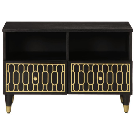 vidaXL Tv-meubel 70x33x46 cm massief mangohout afbeelding3 - 1