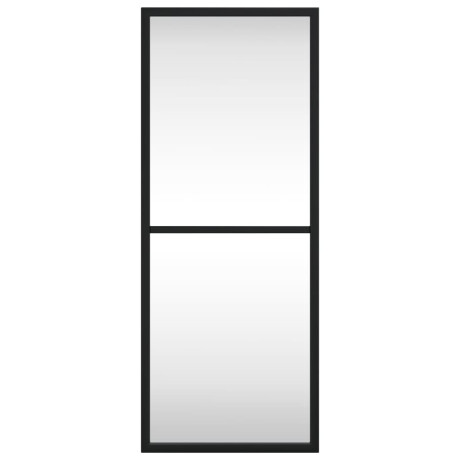 vidaXL Wandspiegel rechthoekig 20x50 cm ijzer zwart afbeelding3 - 1