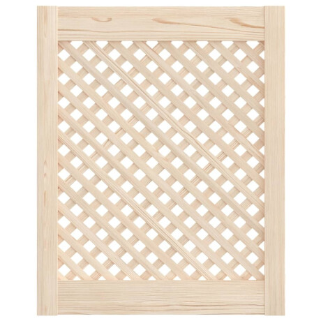 vidaXL Kastdeuren met latwerk 2 st 49,5x61,5 cm massief grenenhout afbeelding3 - 1
