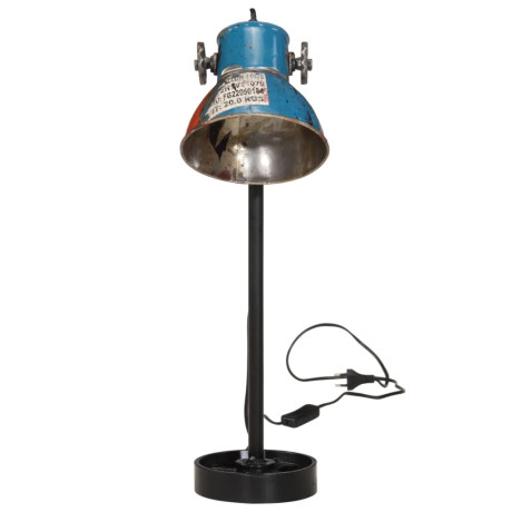 vidaXL Bureaulamp 25 W E27 15x15x55 cm meerkleurig afbeelding3 - 1