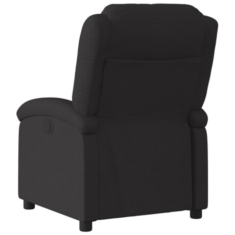 vidaXL Relaxfauteuil Zwarte Stof afbeelding3 - 1