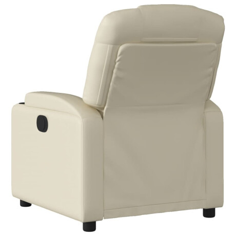 vidaXL Relaxfauteuil Crème Kunstleer afbeelding3 - 1