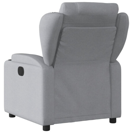 vidaXL Relaxfauteuil lichtgrijze stof afbeelding3 - 1