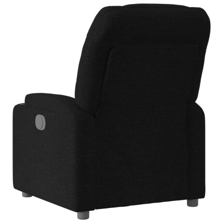 vidaXL Relaxfauteuil Zwarte Stof afbeelding3 - 1