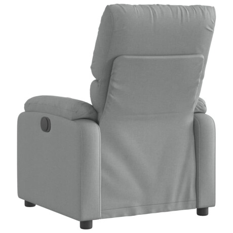 vidaXL Relaxfauteuil lichtgrijze stof afbeelding3 - 1
