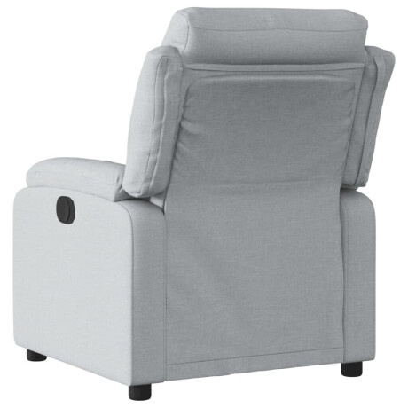 vidaXL Relaxfauteuil lichtgrijze stof afbeelding3 - 1