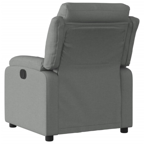 vidaXL Relaxfauteuil Donkergrijze Stof afbeelding3 - 1