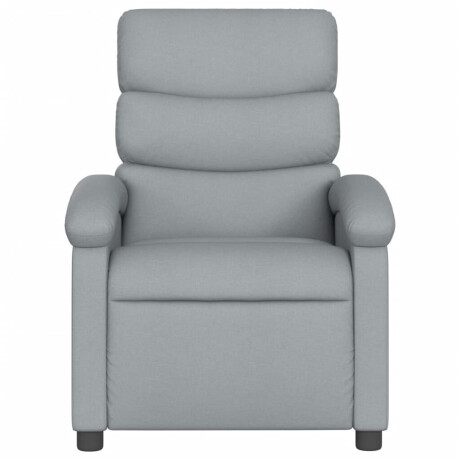 vidaXL Relaxfauteuil lichtgrijze stof afbeelding3 - 1