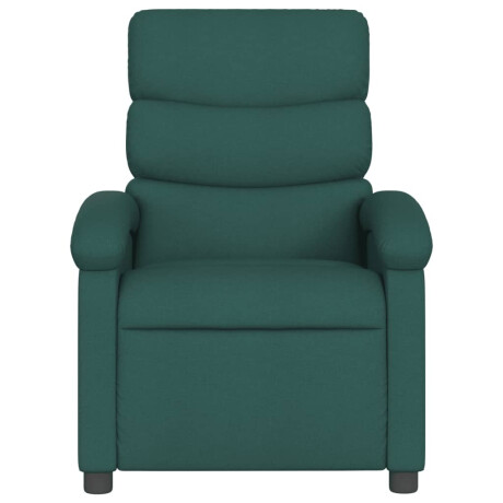 vidaXL Relaxfauteuil donkergroene stof afbeelding3 - 1