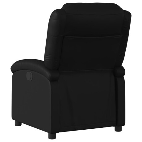 vidaXL Relaxfauteuil zwart kunstleer afbeelding3 - 1