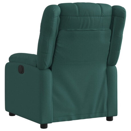 vidaXL Relaxfauteuil donkergroene stof afbeelding3 - 1