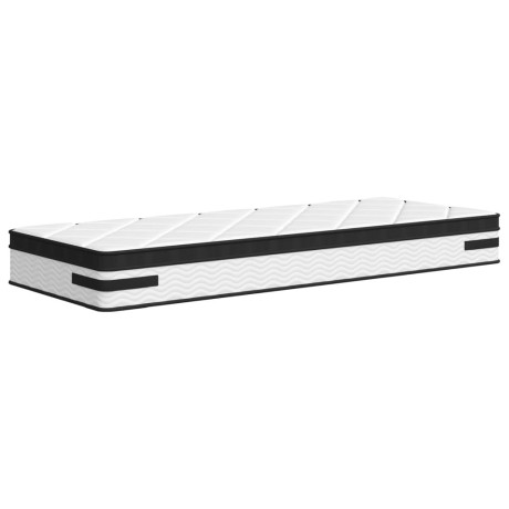 vidaXL Pocketveringmatras middelhard-plus 90x200 cm afbeelding3 - 1