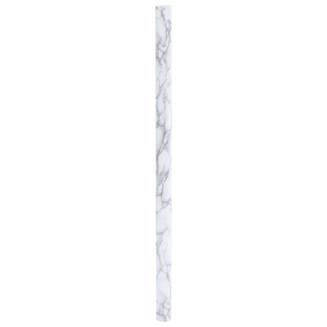 vidaXL Meubelfolie zelfklevend 90x500 cm PVC marmerwit afbeelding3 - 1