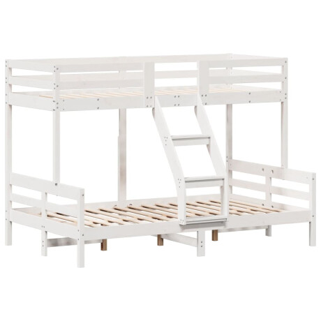 vidaXL Stapelbed massief grenenhout wit 90x200/120x200 cm afbeelding3 - 1