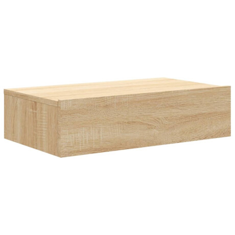 vidaXL Tv-meubel met LED-verlichting 60x35x15,5 cm sonoma eikenkleurig afbeelding3 - 1