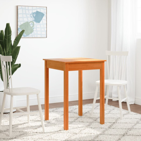 vidaXL Wandtafel 55x55x75 cm massief grenenhout wasbruin afbeelding3 - 1