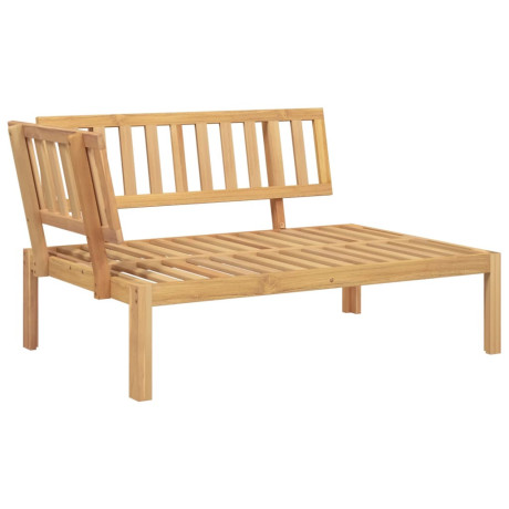 vidaXL 6-delige Loungeset pallet massief acaciahout afbeelding3 - 1