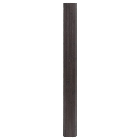 vidaXL Vloerkleed rechthoekig 60x300 cm bamboe donkerbruin afbeelding3 - 1