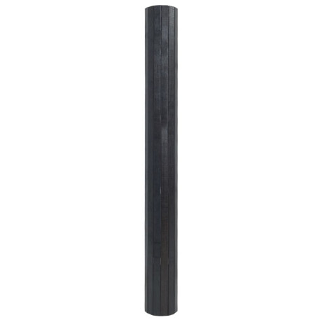 vidaXL Vloerkleed rechthoekig 70x300 cm bamboe grijs afbeelding3 - 1