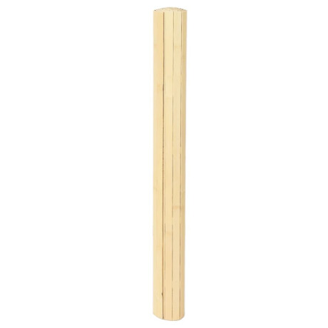 vidaXL Vloerkleed rechthoekig 80x100 cm bamboe lichtnaturel afbeelding3 - 1