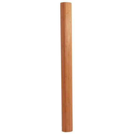 vidaXL Vloerkleed rechthoekig 80x200 cm bamboe bruin afbeelding3 - 1