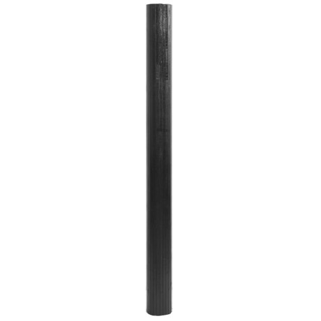 vidaXL Vloerkleed rechthoekig 80x200 cm bamboe grijs afbeelding3 - 1