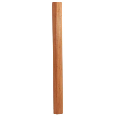 vidaXL Vloerkleed rechthoekig 80x300 cm bamboe bruin afbeelding3 - 1