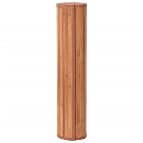 vidaXL Vloerkleed rechthoekig 60x100 cm bamboe bruin afbeelding3 - 1