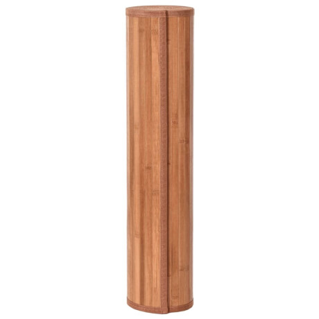 vidaXL Vloerkleed rechthoekig 60x200 cm bamboe bruin afbeelding3 - 1