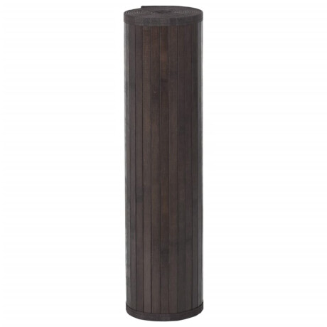 vidaXL Vloerkleed rechthoekig 60x300 cm bamboe donkerbruin afbeelding3 - 1