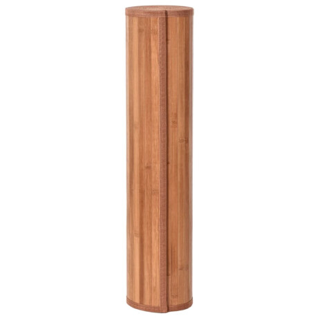 vidaXL Vloerkleed rechthoekig 70x100 cm bamboe bruin afbeelding3 - 1