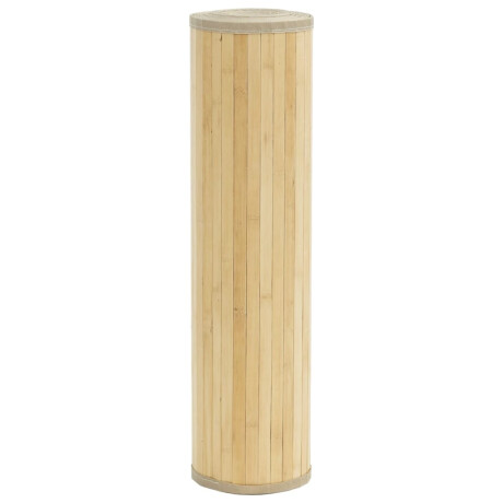 vidaXL Vloerkleed rechthoekig 70x200 cm bamboe lichtnaturel afbeelding3 - 1