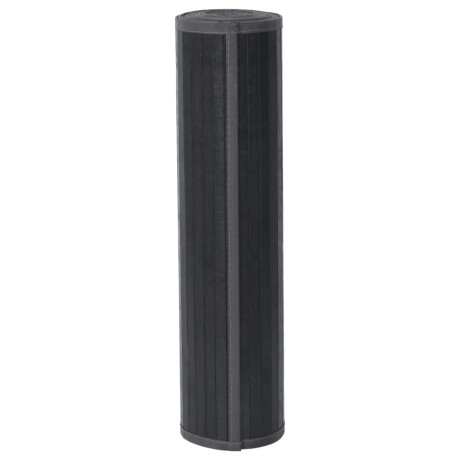 vidaXL Vloerkleed rechthoekig 70x300 cm bamboe grijs afbeelding3 - 1