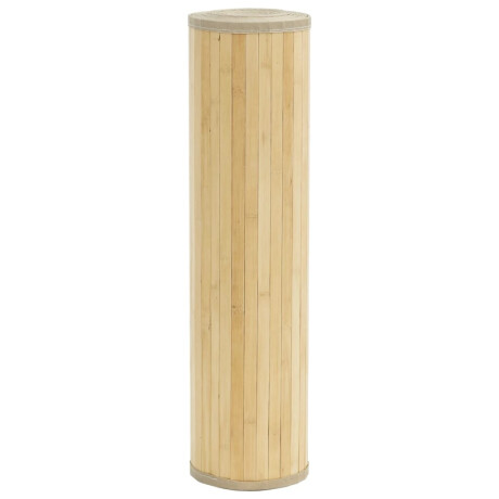 vidaXL Vloerkleed rechthoekig 70x400 cm bamboe lichtnaturel afbeelding3 - 1