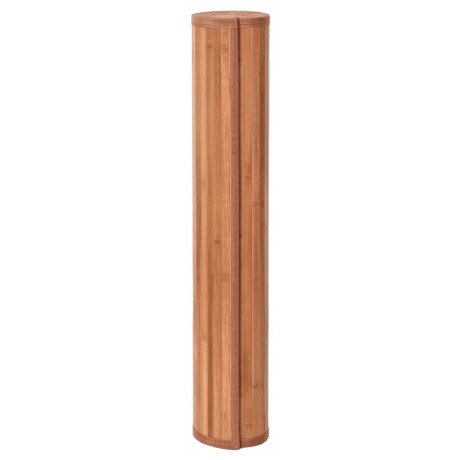 vidaXL Vloerkleed vierkant 100x100 cm bamboe bruin afbeelding3 - 1
