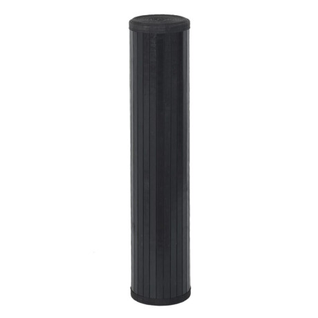 vidaXL Vloerkleed rechthoekig 100x200 cm bamboe zwart afbeelding3 - 1