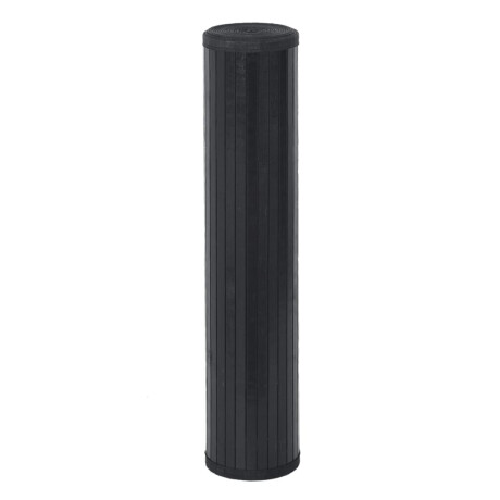 vidaXL Vloerkleed rechthoekig 100x300 cm bamboe zwart afbeelding3 - 1