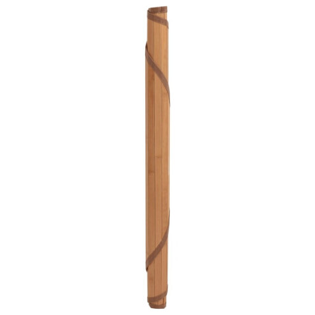 vidaXL Vloerkleed rond 60 cm bamboe naturel afbeelding3 - 1