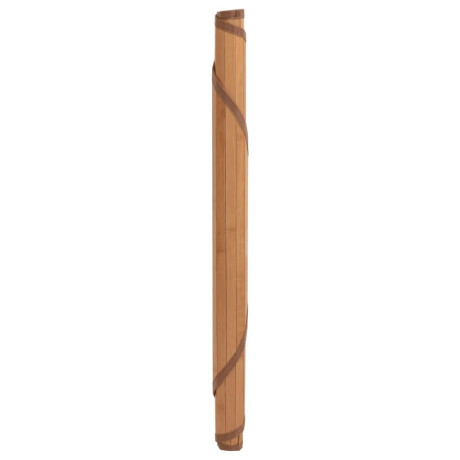 vidaXL Vloerkleed rond 80 cm bamboe naturel afbeelding3 - 1