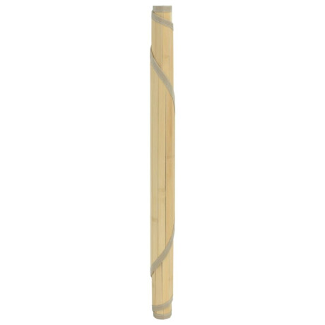 vidaXL Vloerkleed rond 100 cm bamboe lichtnaturel afbeelding3 - 1